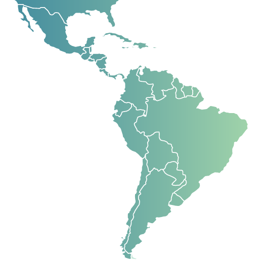 Mapa de Latinoamérica